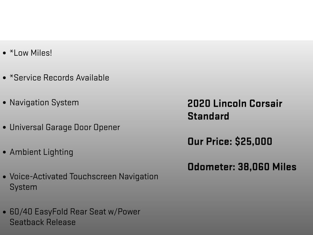 Used 2020 Lincoln Corsair AWD w/ Equipment Group 101A image 18