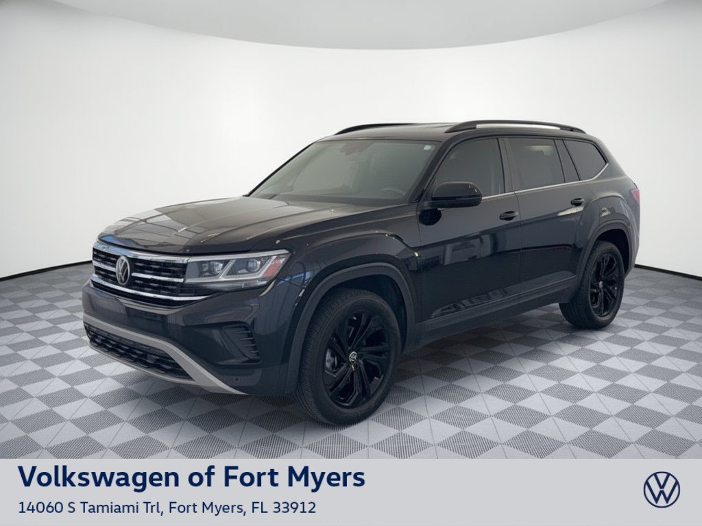 Used 2023 Volkswagen Atlas SE w/ Black Wheel Package FWD image 1
