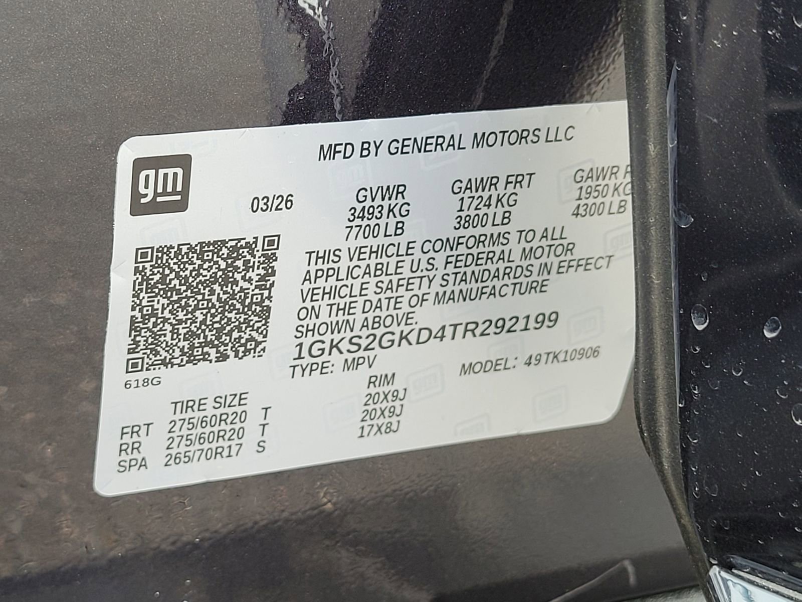 New 2026 GMC Yukon XL Elevation w/ Elevation Premium Package AWD/4WD image 14