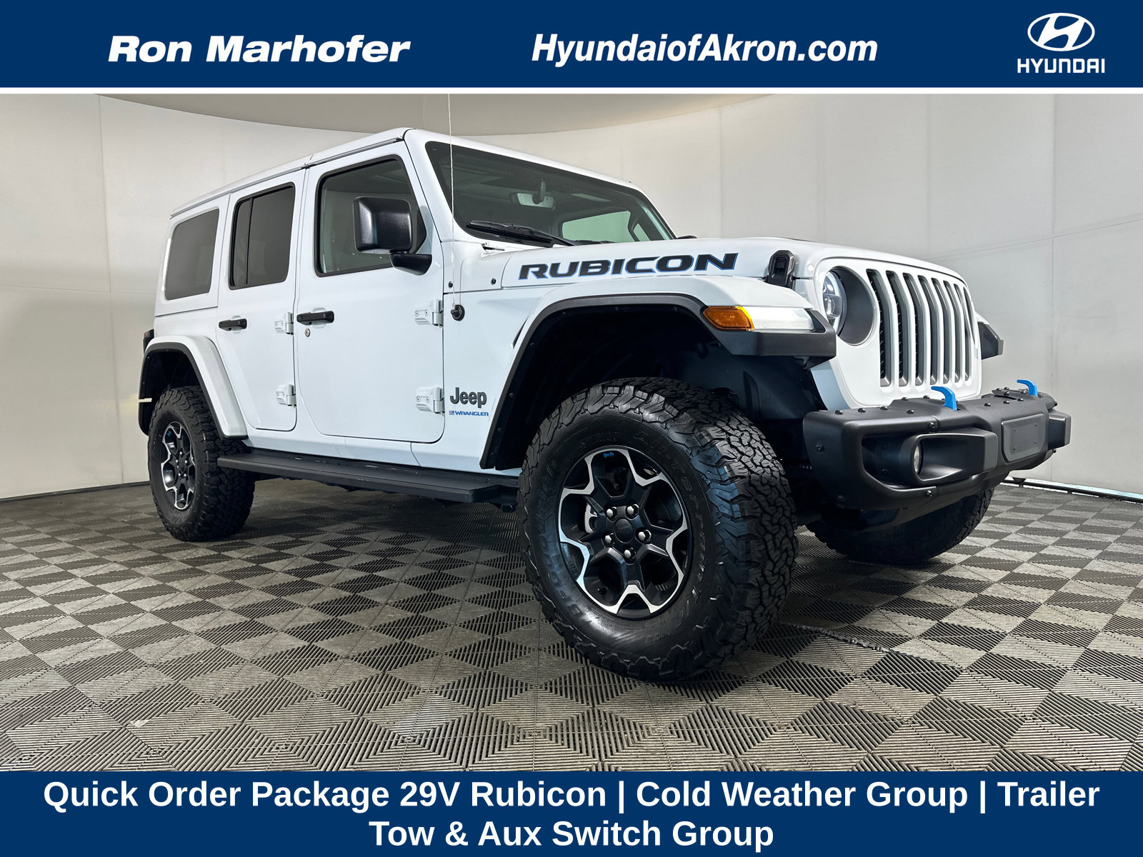 Used 2023 Jeep Wrangler Unlimited Rubicon 4xe w/ Steel Bumper Group