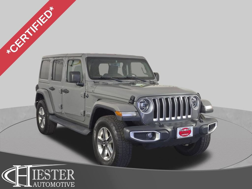 Used 2019 Jeep Wrangler Unlimited Sahara AWD/4WD image 1