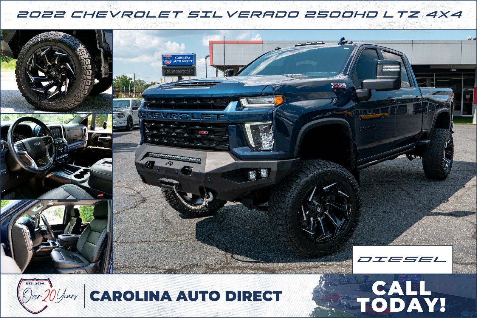 Used 2022 Chevrolet Silverado 2500 LTZ w/ LTZ Plus Package AWD/4WD image 1