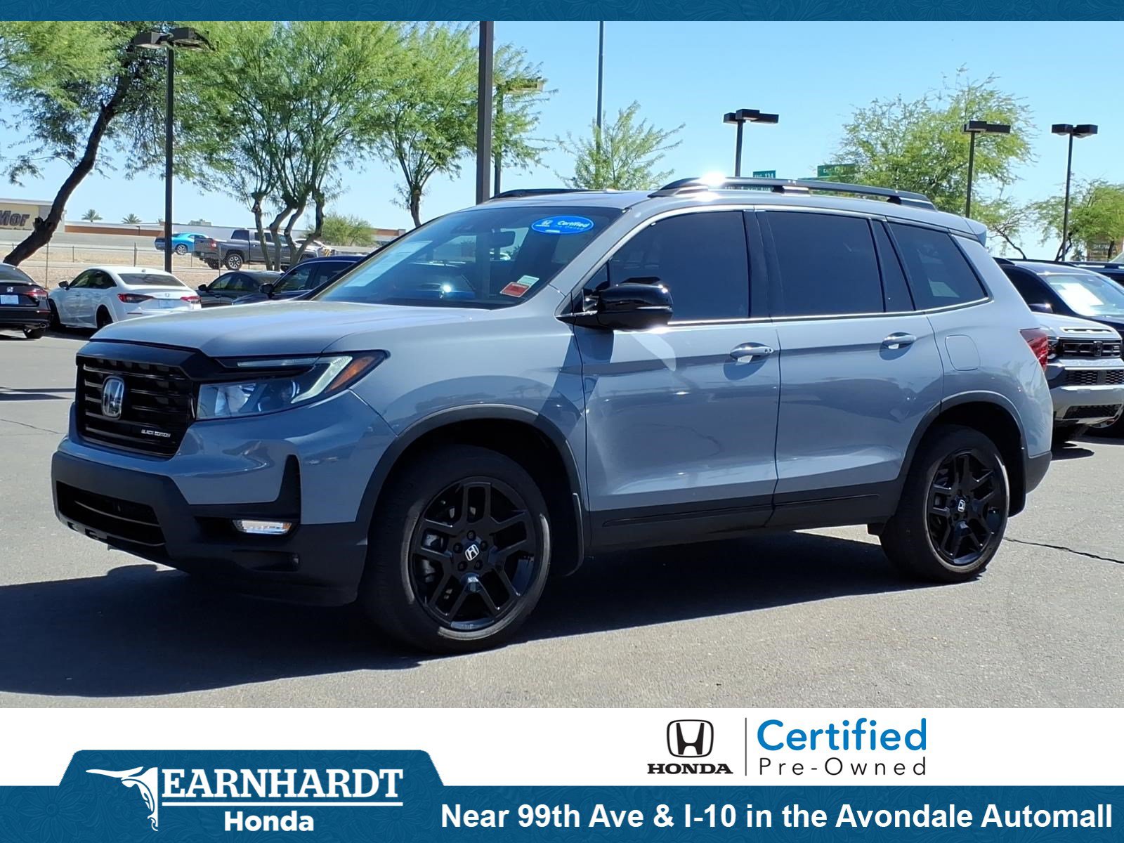 Certified 2025 Honda Passport Black Edition