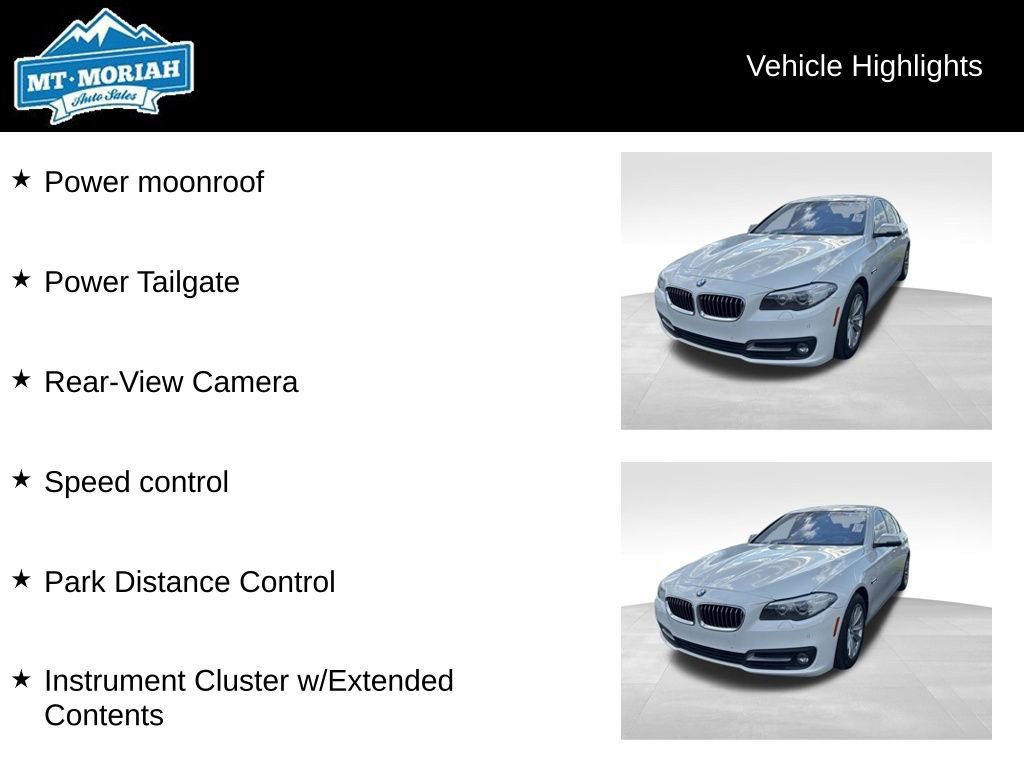 Used 2016 BMW 528i Sedan RWD image 12