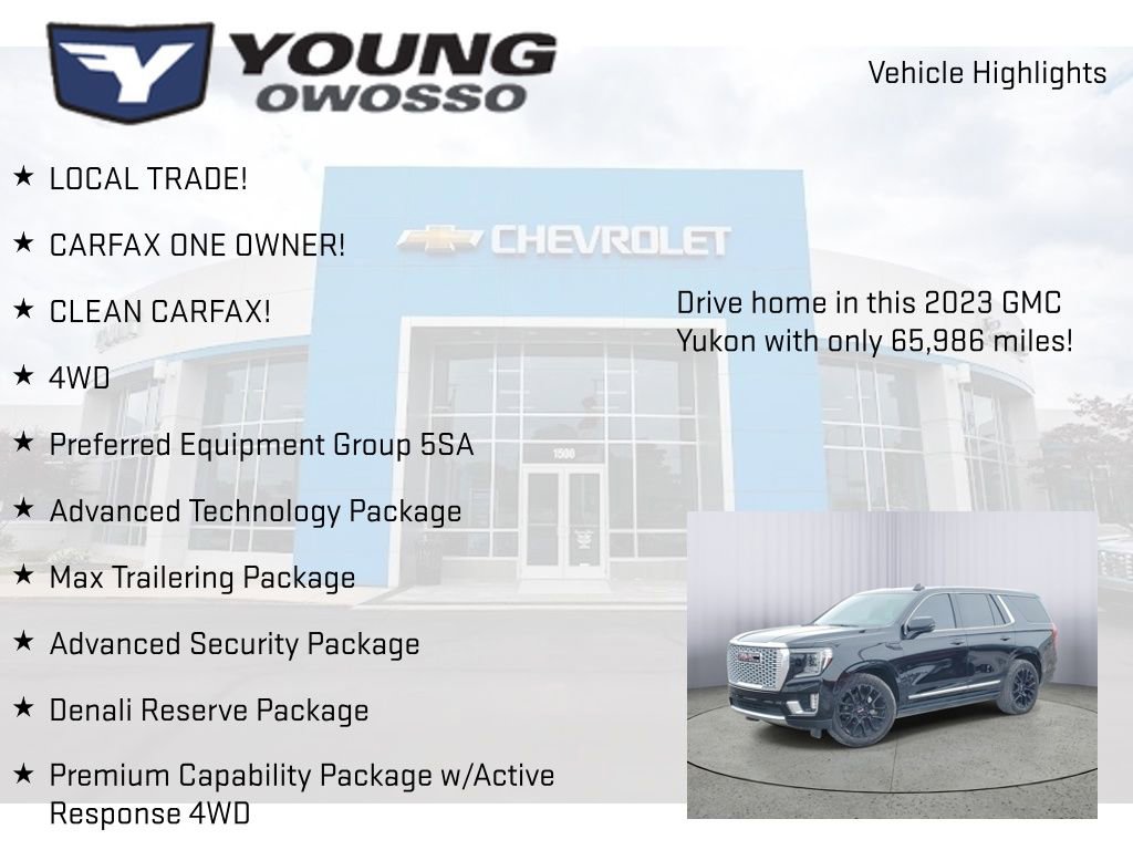 Certified 2023 GMC Yukon Denali w/ Denali Reserve Package image 8