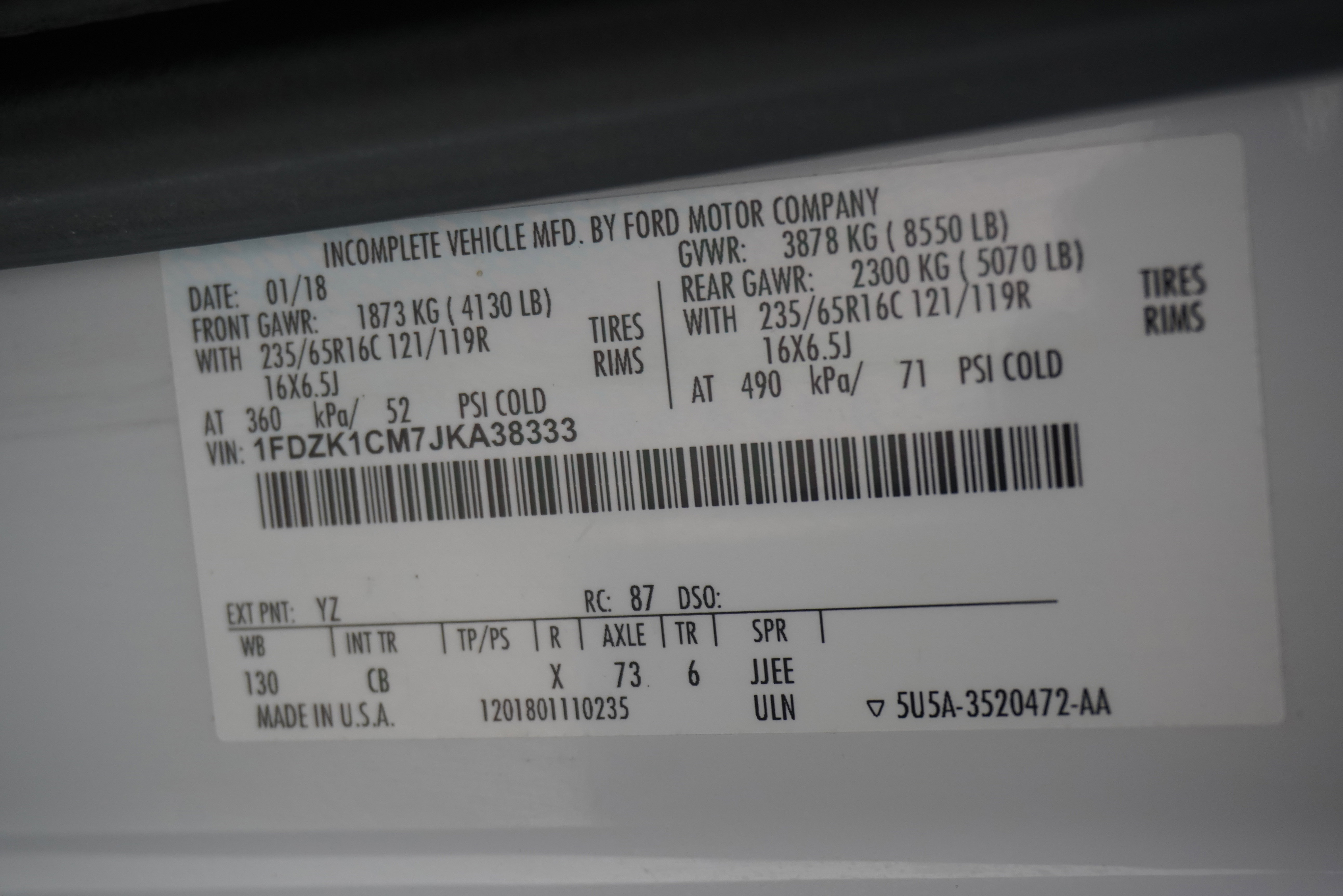 Used 2018 Ford Transit 150 XLT RWD image 26