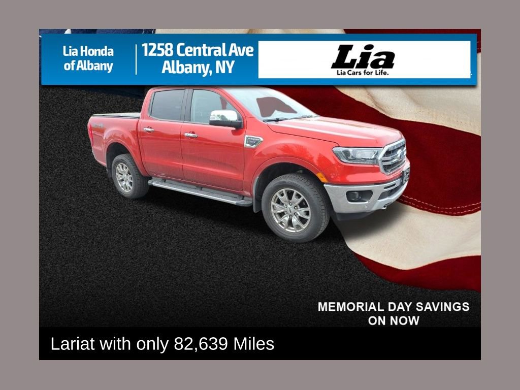 Used 2019 Ford Ranger Lariat w/ Equipment Group 501A Mid