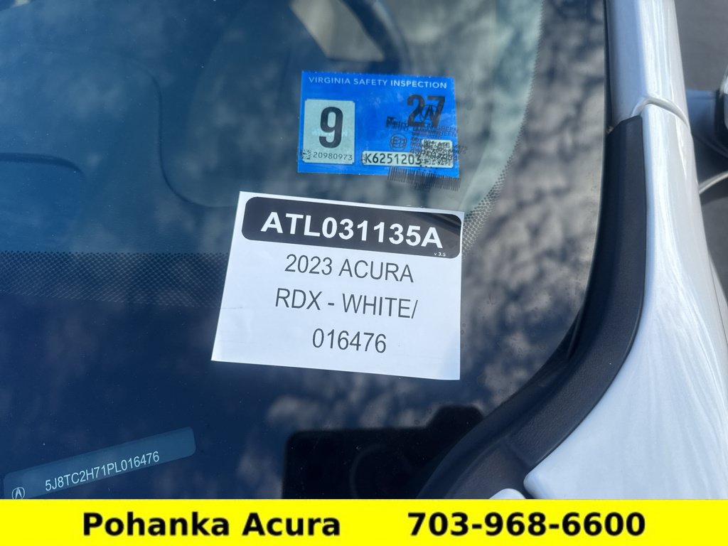 Certified 2023 Acura RDX w/ Advance Package AWD/4WD image 45