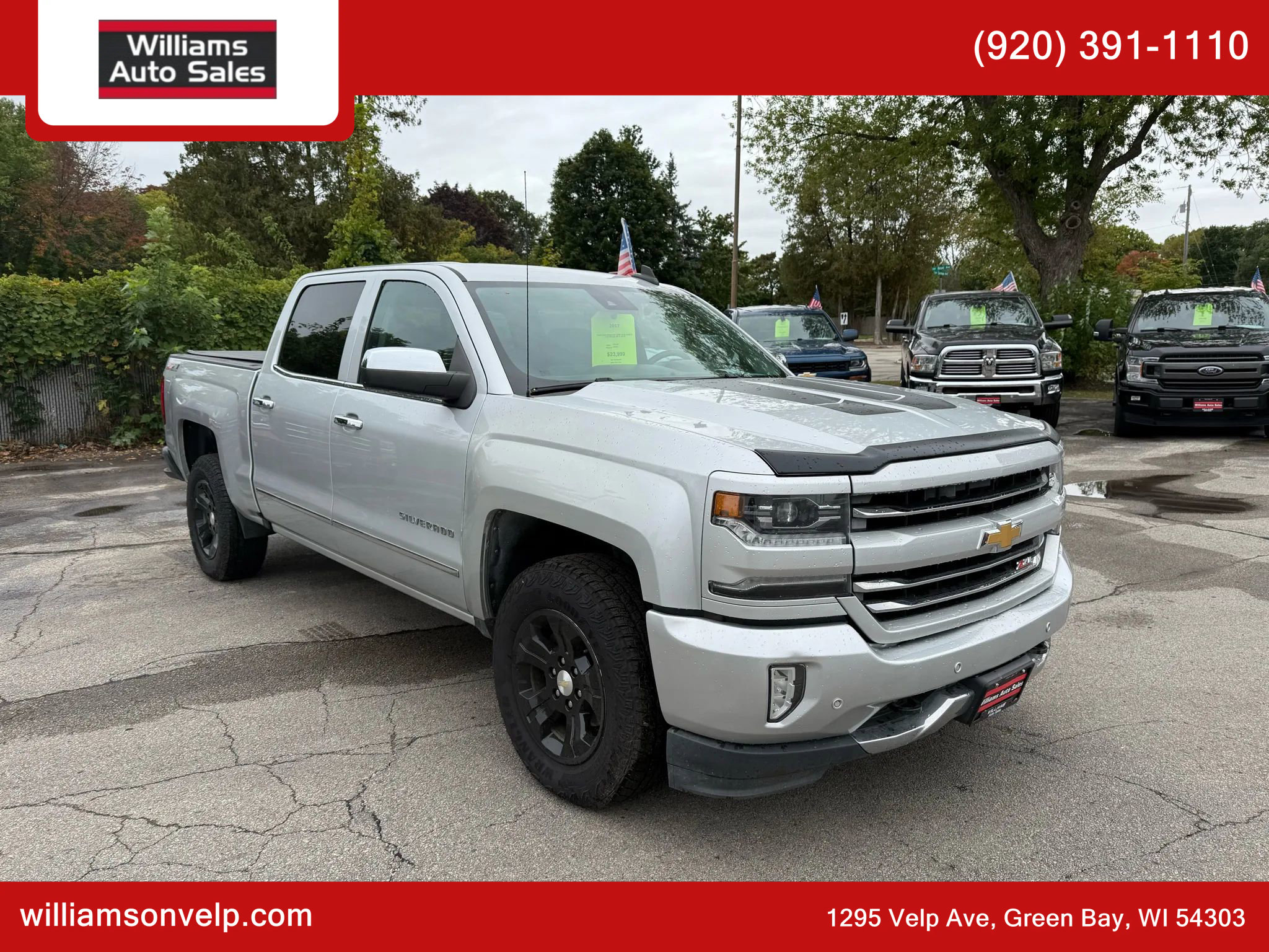 Used 2017 Chevrolet Silverado 1500 LTZ Z71 w/ LTZ Plus Package