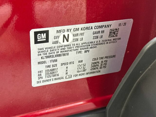 Used 2021 Chevrolet TrailBlazer LT w/ Convenience Package AWD/4WD image 35