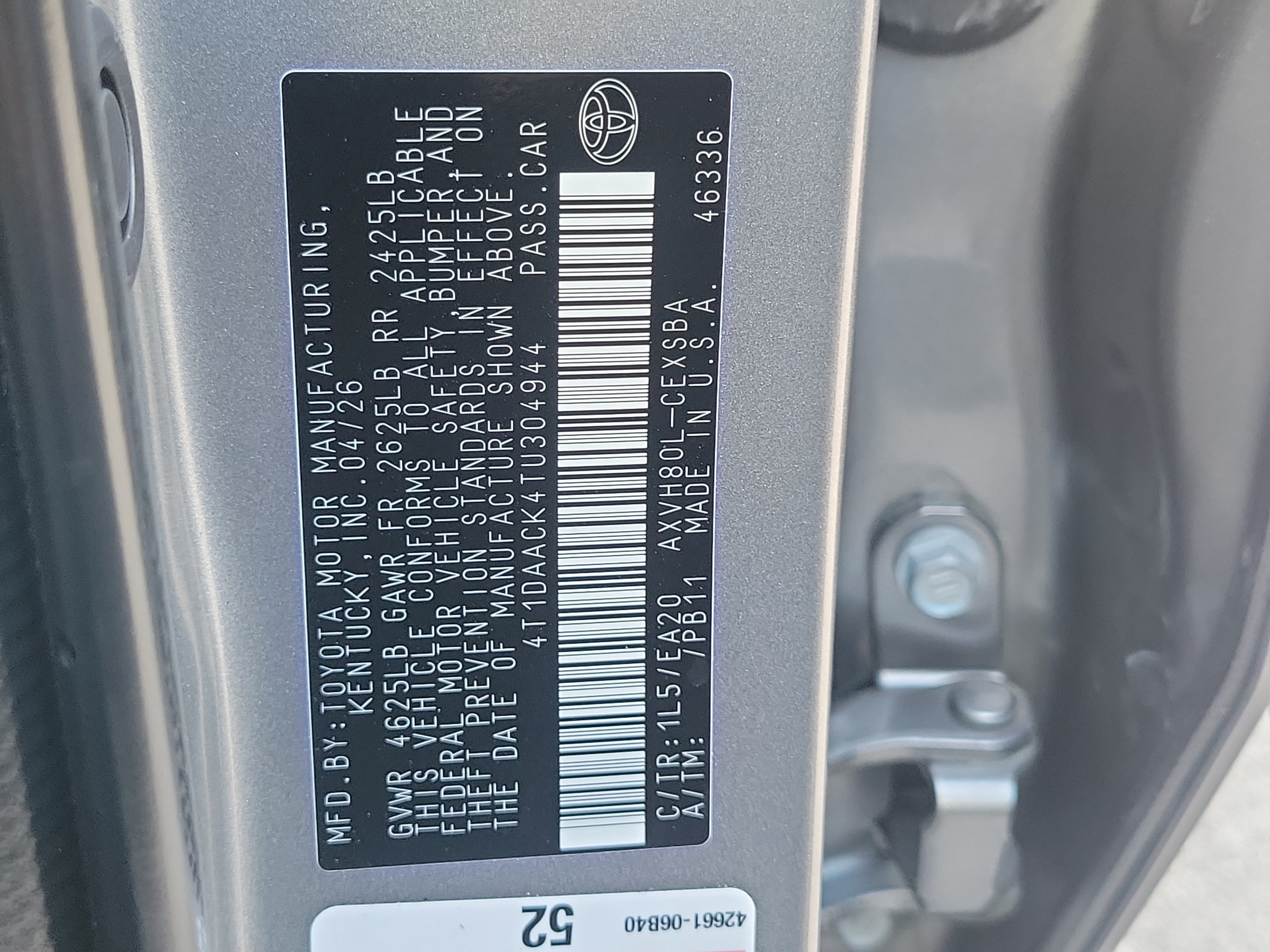 Used 2026 Toyota Camry SE FWD image 35