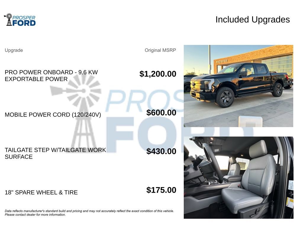 New 2025 Ford F150 Lightning Flash image 50