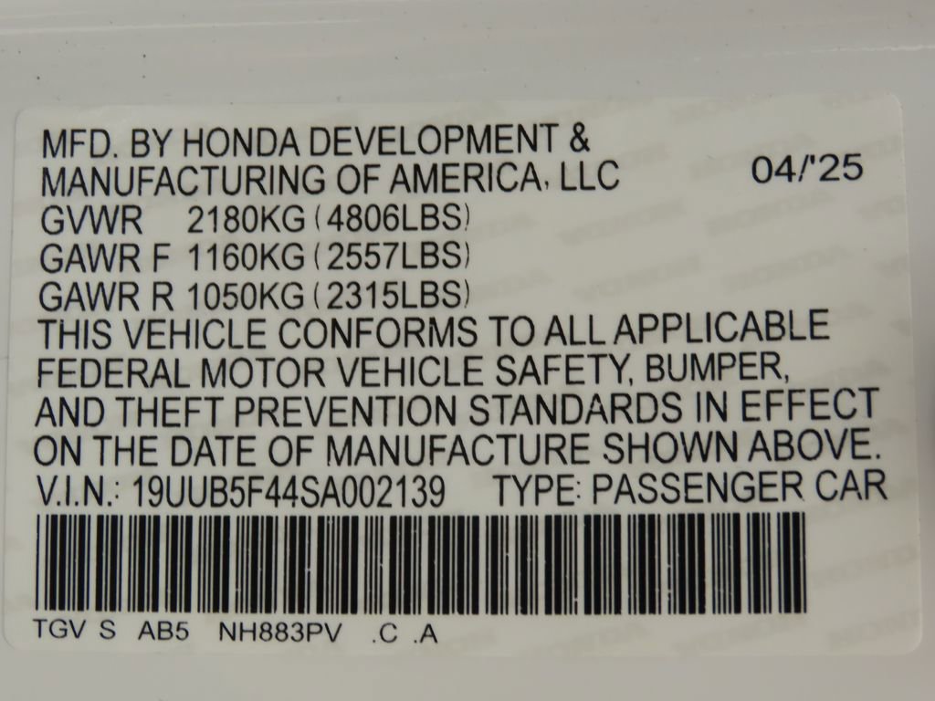 Used 2025 Acura TLX w/ Technology Package image 33