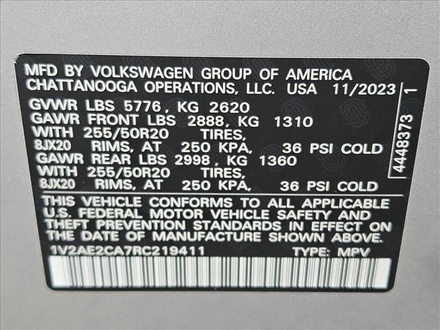 Used 2024 Volkswagen Atlas Cross Sport SEL R-Line AWD/4WD image 24
