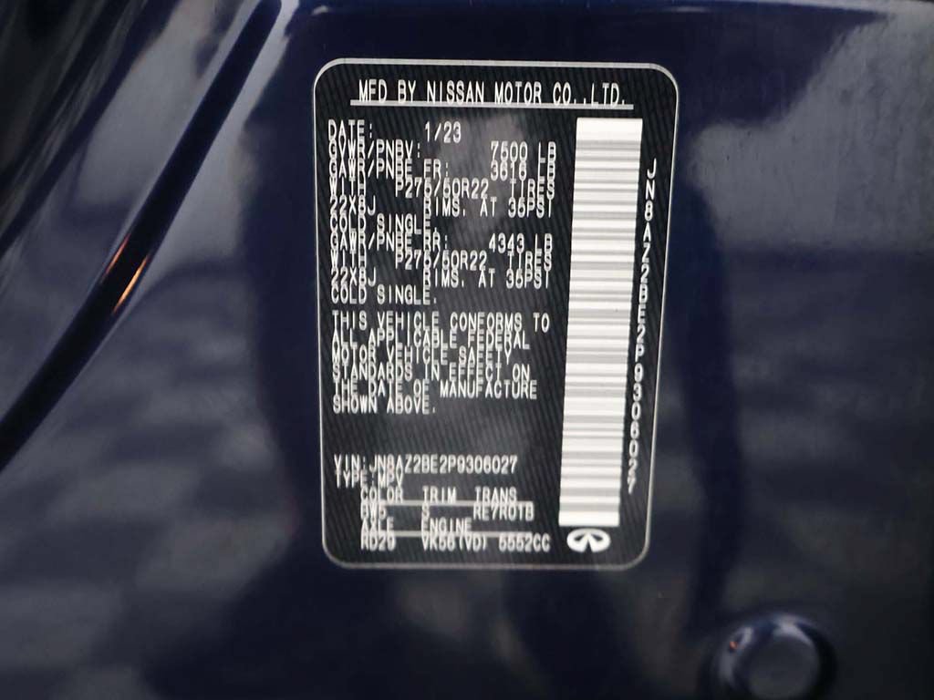 Used 2023 INFINITI QX80 Sensory w/ Cargo Package AWD/4WD image 68