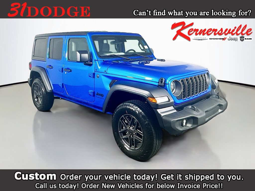 New 2025 Jeep Wrangler Unlimited Sport AWD/4WD image 1