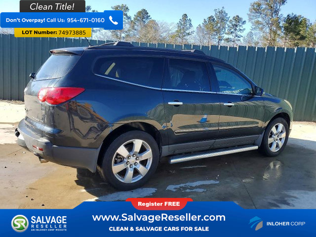 Used 2012 Chevrolet Traverse LTZ w/ LPO, 'HIT The Road' Package FWD image 4