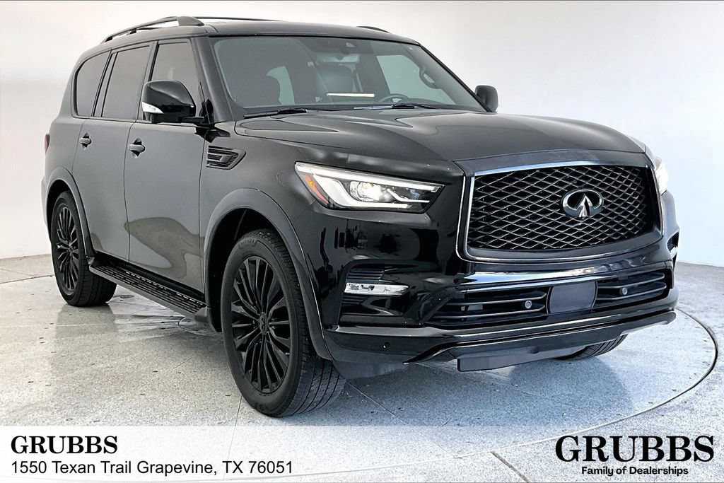 Used 2022 INFINITI QX80 Sensory w/ Cargo Package RWD image 1
