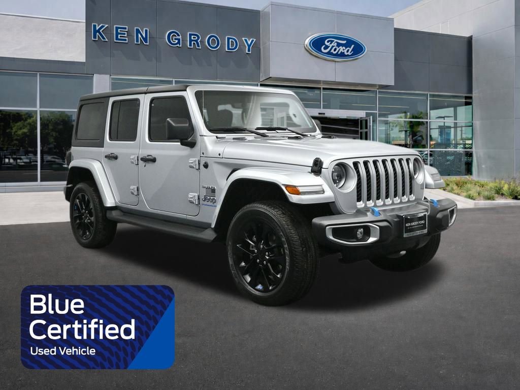 Used 2023 Jeep Wrangler Unlimited Sahara w/ Cold Weather Group image 1