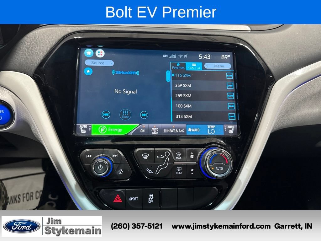 Used 2017 Chevrolet Bolt Premier w/ Driver Confidence II Package FWD image 23