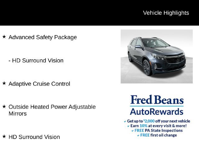 Used 2022 Chevrolet Equinox RS w/ RS Leather Package AWD/4WD image 10