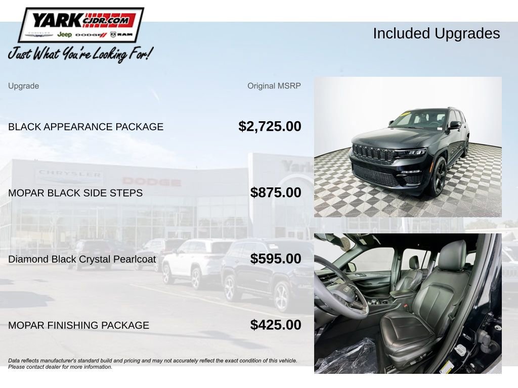 Certified 2025 Jeep Grand Cherokee Limited w/ Black Appearance Package image 5