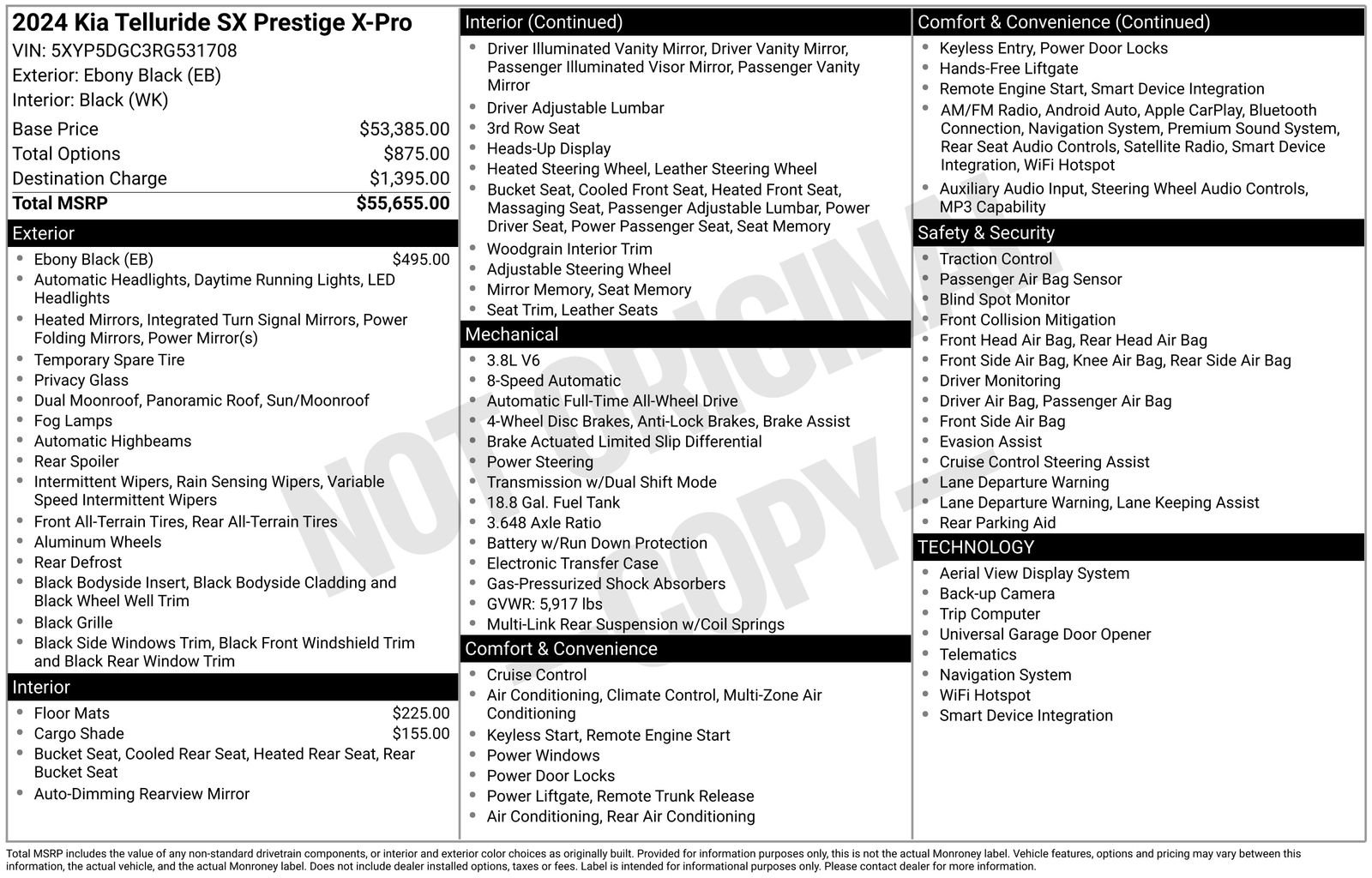 Used 2024 Kia Telluride SX Prestige X-Pro image 13