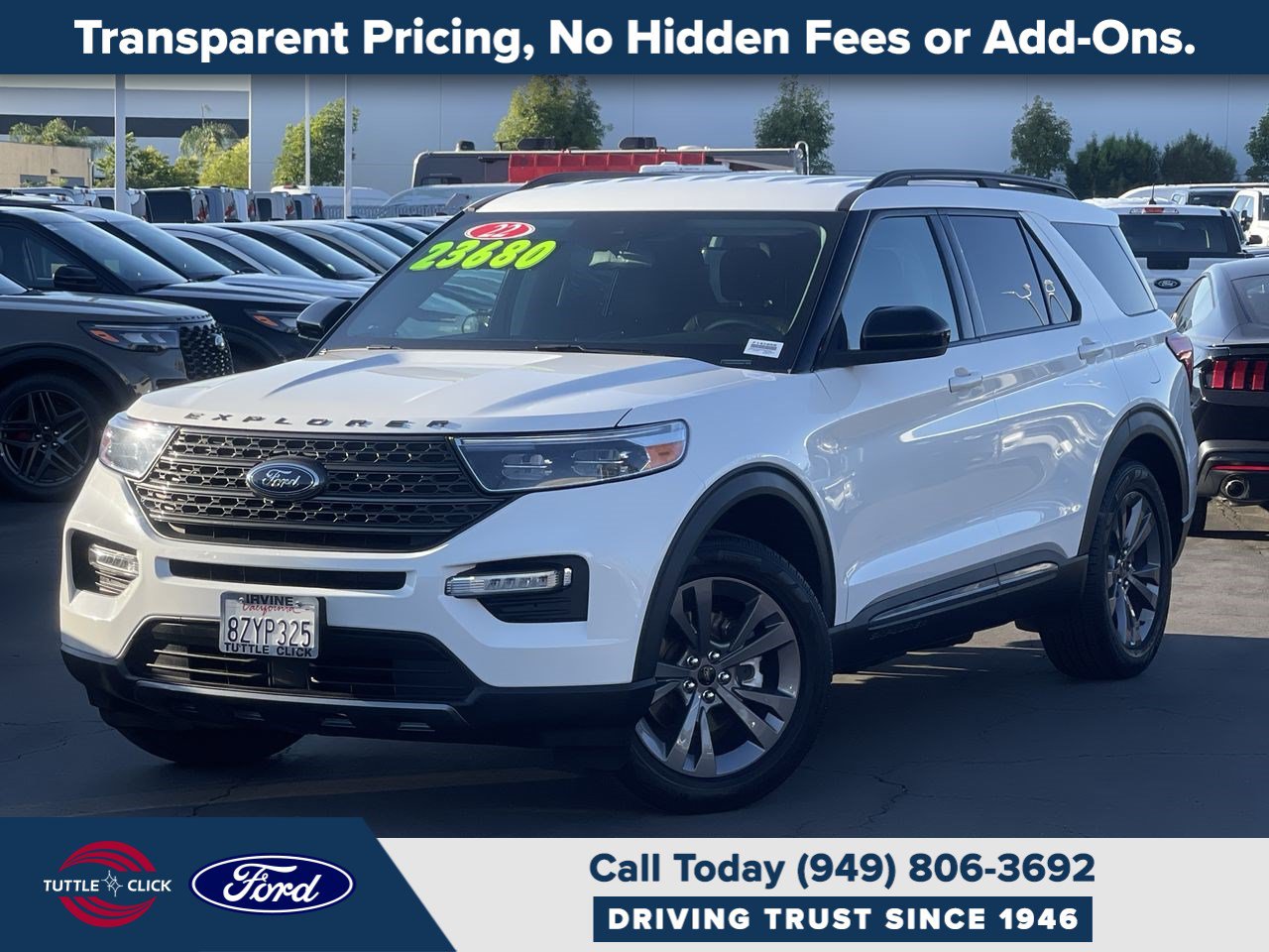 Used 2022 Ford Explorer XLT w/ Equipment Group 202A