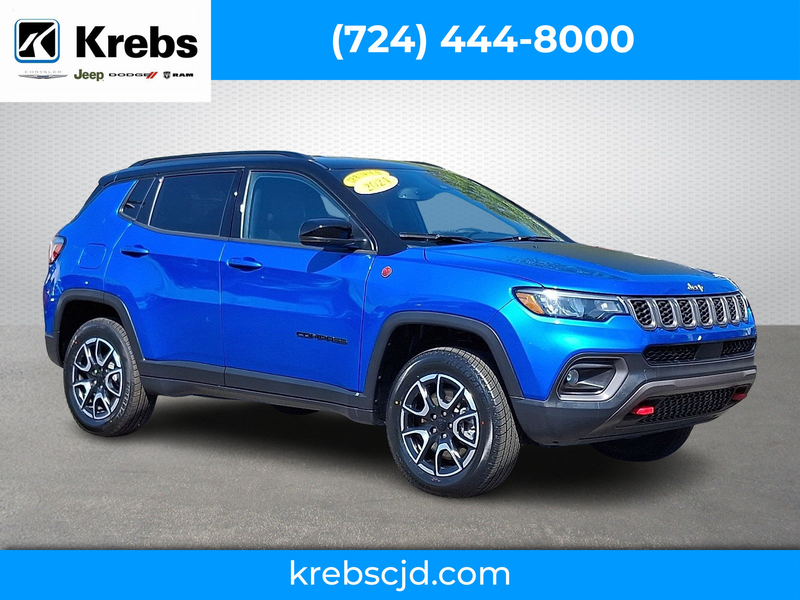 Certified 2024 Jeep Compass Trailhawk w/ Trailhawk Convenience Group AWD/4WD image 1
