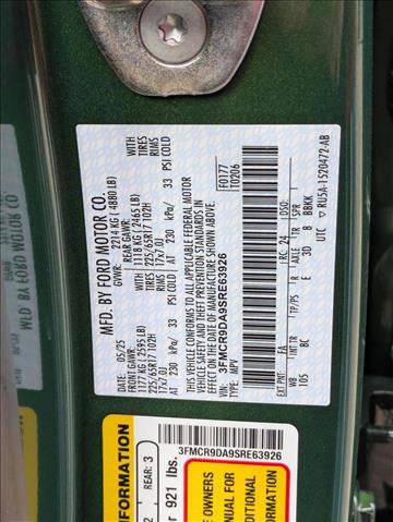 New 2025 Ford Bronco Sport Badlands image 17