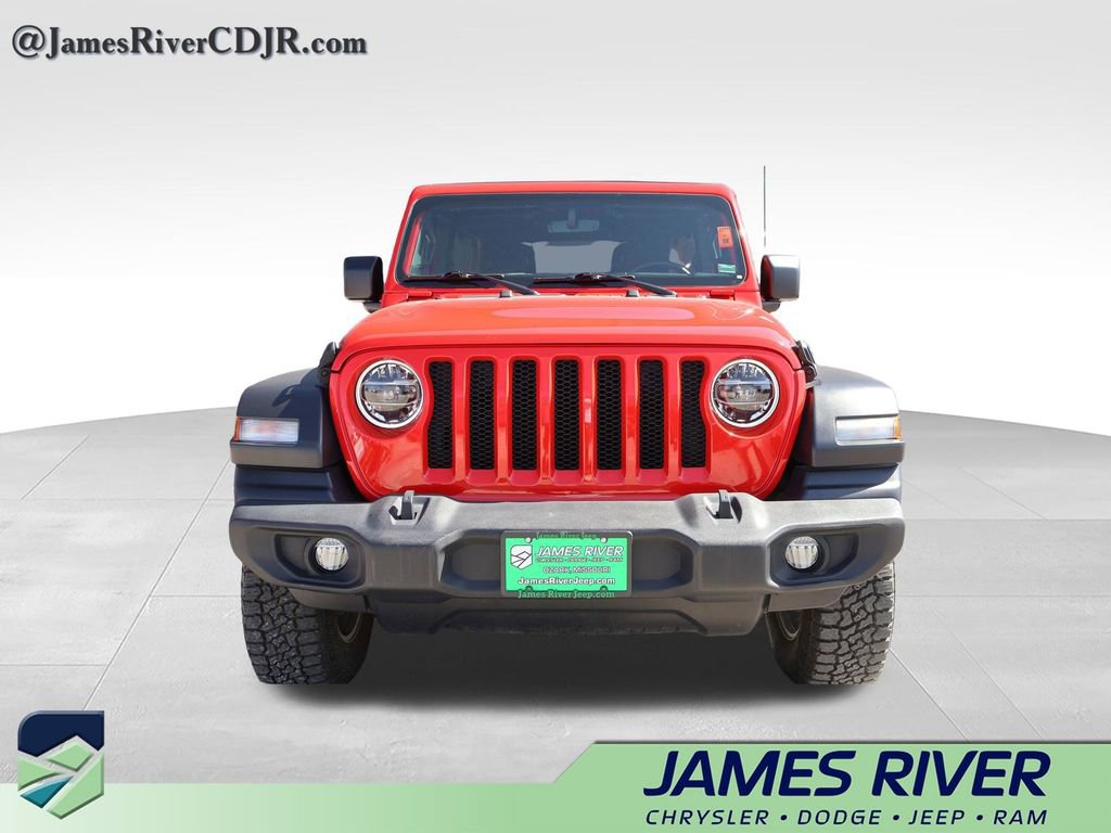 Used 2021 Jeep Wrangler Unlimited Sport w/ Sun And Sound Package AWD/4WD image 10