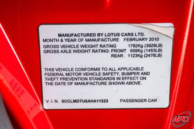 Used 2010 Lotus Evora RWD image 72