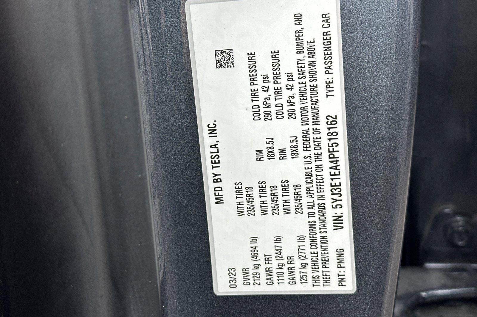 Used 2023 Tesla Model 3 Standard Range image 34