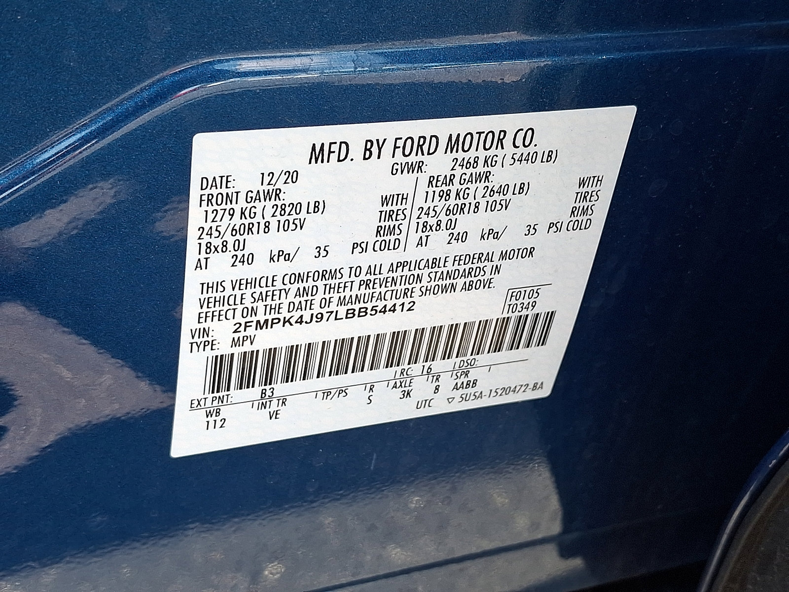 Used 2020 Ford Edge SEL w/ Convenience Package AWD/4WD image 27