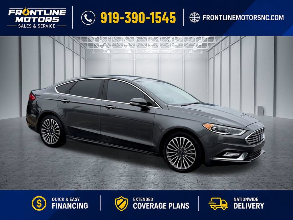 Used 2018 Ford Fusion Titanium FWD image 9