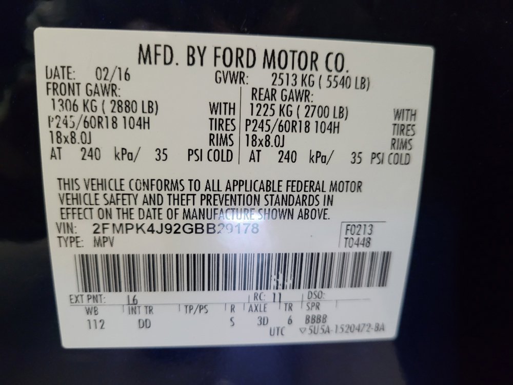 Used 2016 Ford Edge SEL AWD/4WD image 33
