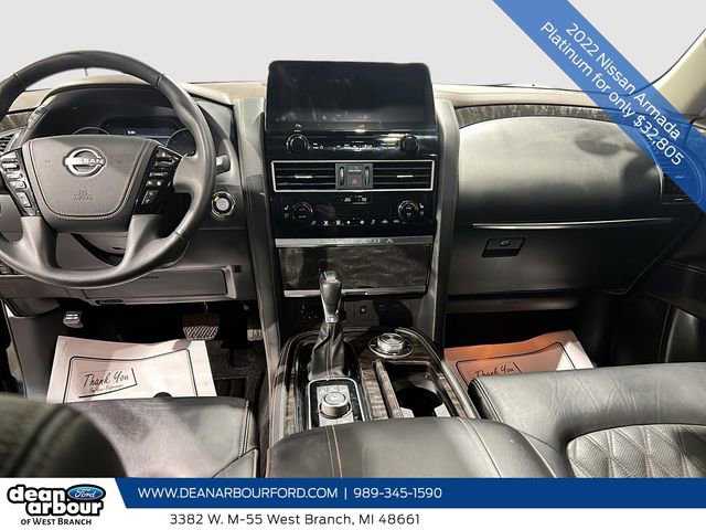 Used 2022 Nissan Armada Platinum w/ Captain's Chairs Package image 11