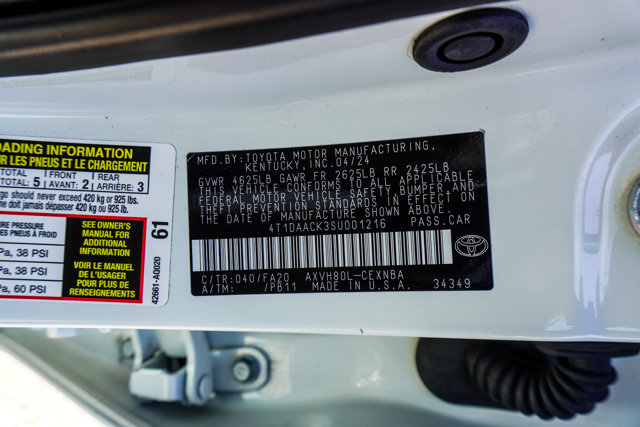Used 2025 Toyota Camry LE FWD image 39