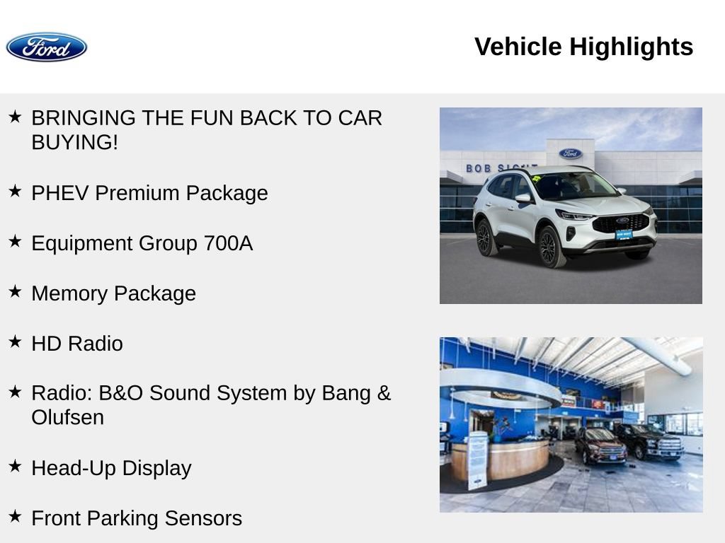 New 2025 Ford Escape SE w/ PHEV Premium Package video 2