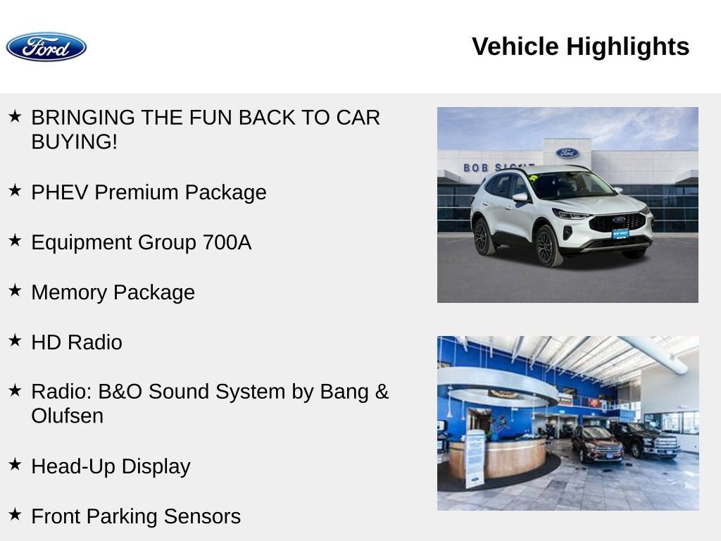 New 2025 Ford Escape SE w/ PHEV Premium Package image 2