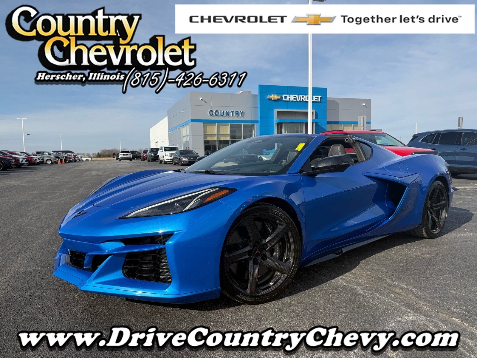 Used 2025 Chevrolet Corvette E-Ray w/ ZER Performance Package AWD/4WD image 1