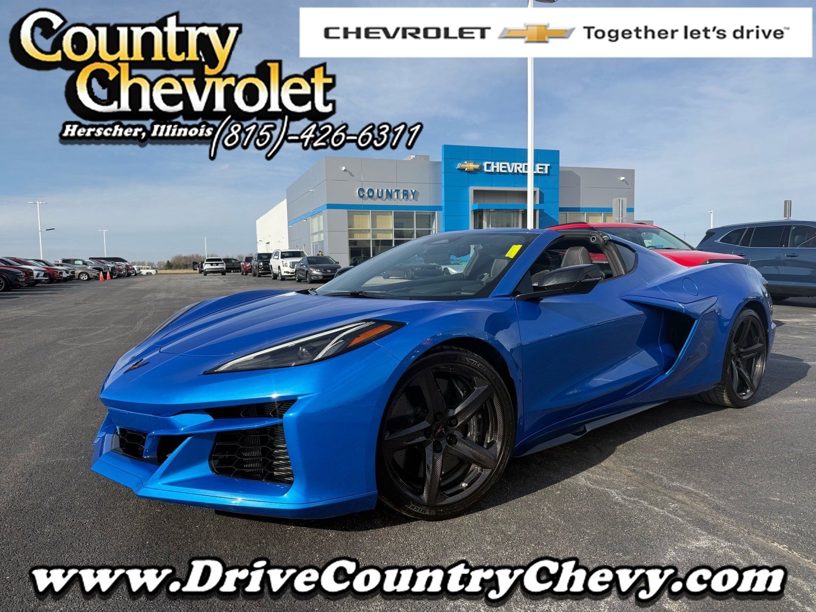 Used 2025 Chevrolet Corvette E-Ray w/ ZER Performance Package image 1