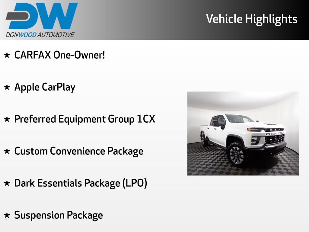 Used 2023 Chevrolet Silverado 2500 Custom w/ Custom Convenience Package AWD/4WD image 3