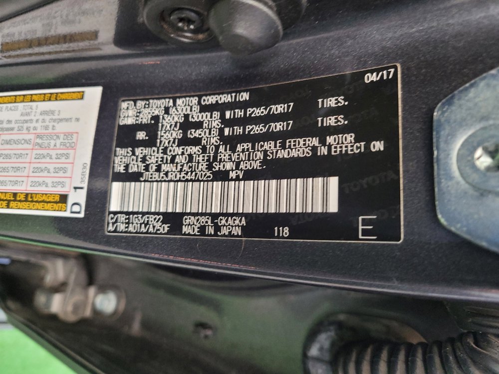 Used 2017 Toyota 4Runner SR5 image 33