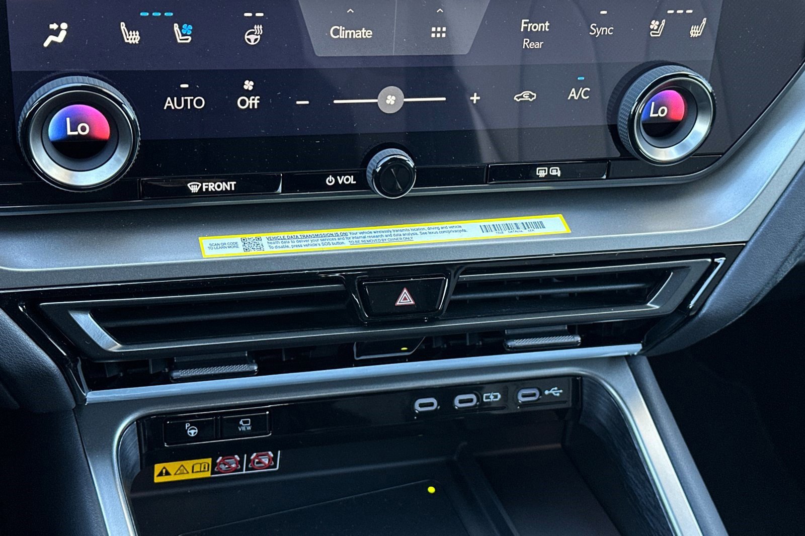 New 2026 Lexus TX 500h AWD image 15