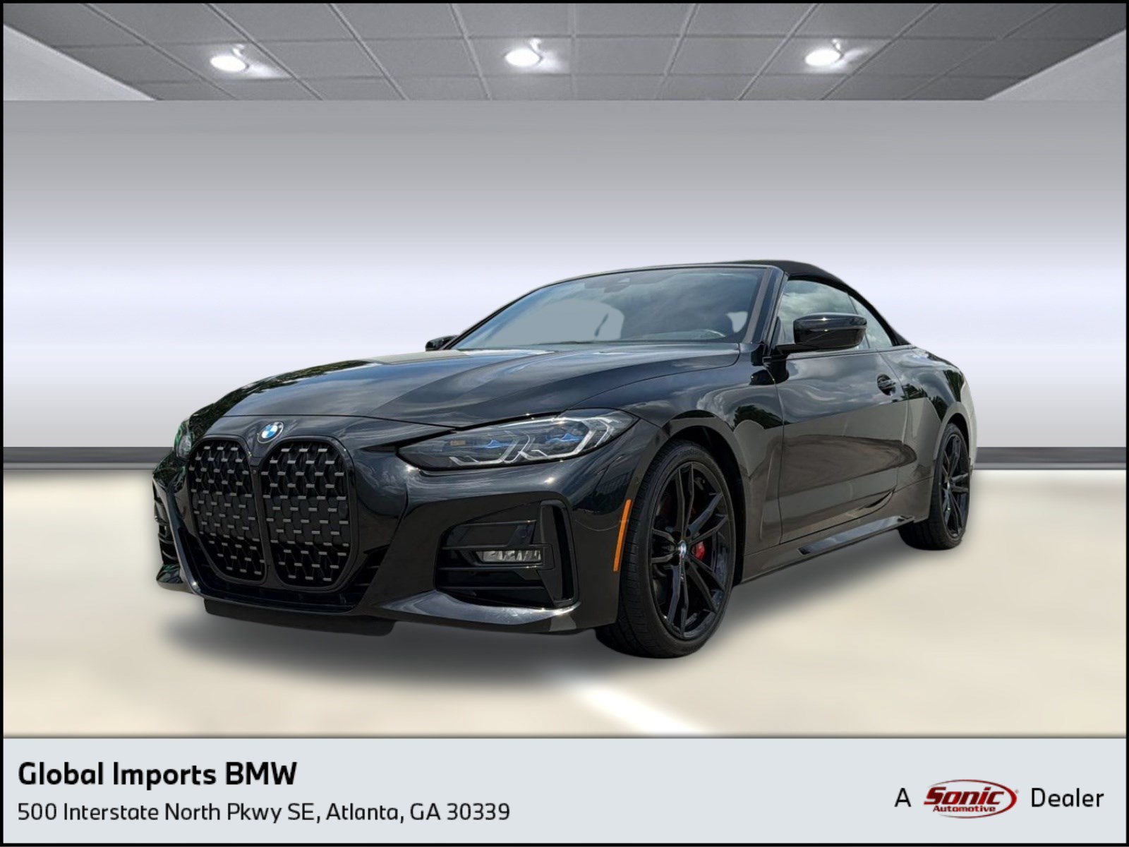 Used 2021 BMW 430i Convertible w/ Executive Package RWD image 1