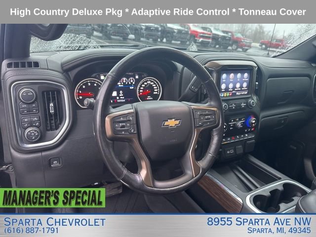 Used 2022 Chevrolet Silverado 1500 High Country w/ LPO, Dark Essentials Package AWD/4WD image 13