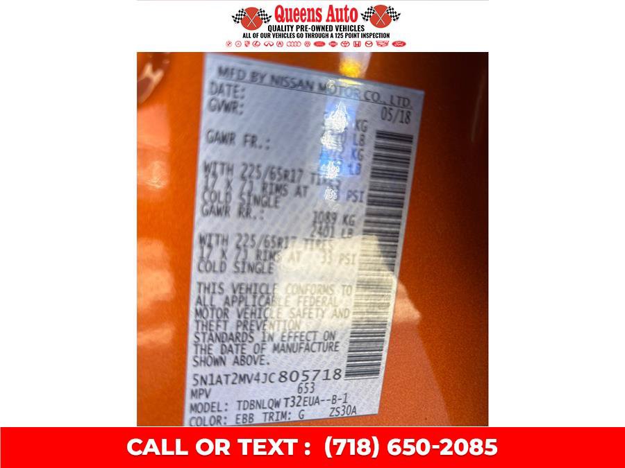 Used 2018 Nissan Rogue SV AWD/4WD image 26