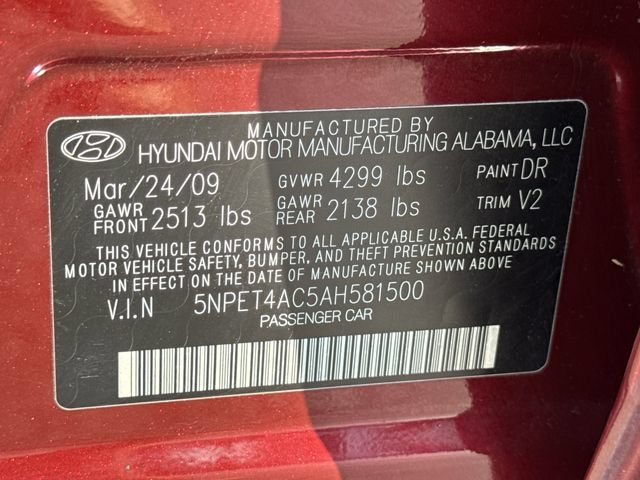 Used 2010 Hyundai Sonata GLS FWD image 18