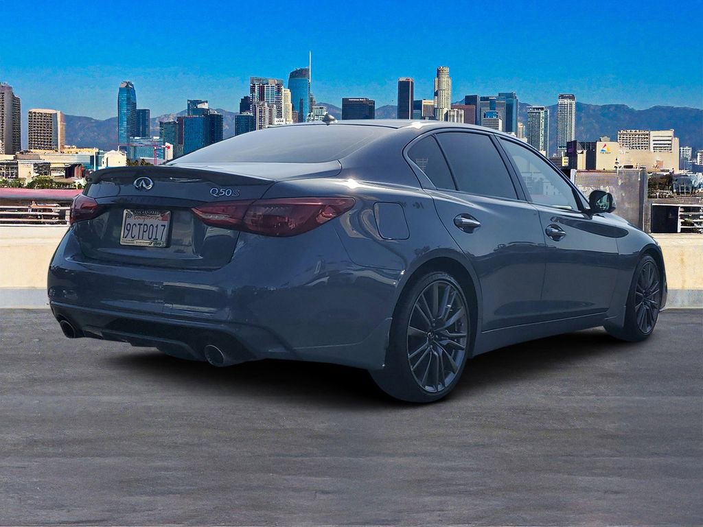 Used 2023 INFINITI Q50 Red Sport 400 RWD image 4